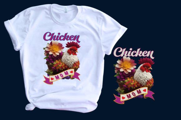 Chicken Mom T Shirt Design: A Versatile Digital Asset for Creators and Entrepreneurs