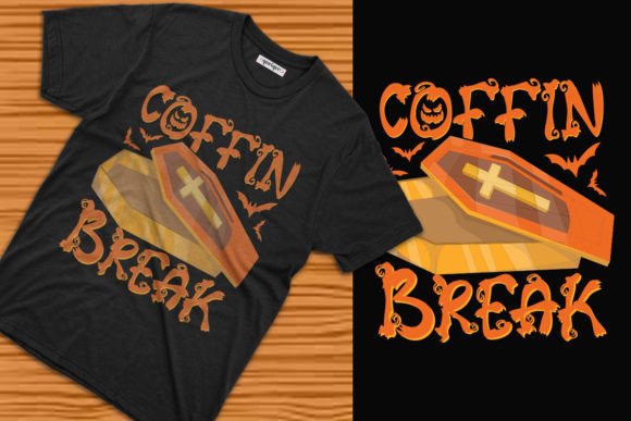 Coffin Break Halloween T-shirt Design: A Practical Review for Print-on-Demand Creators