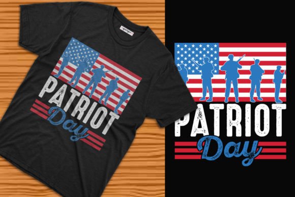 Elevate Your Print-on-Demand Business with Customizable Patriot Day and Juneteenth Typography Designs