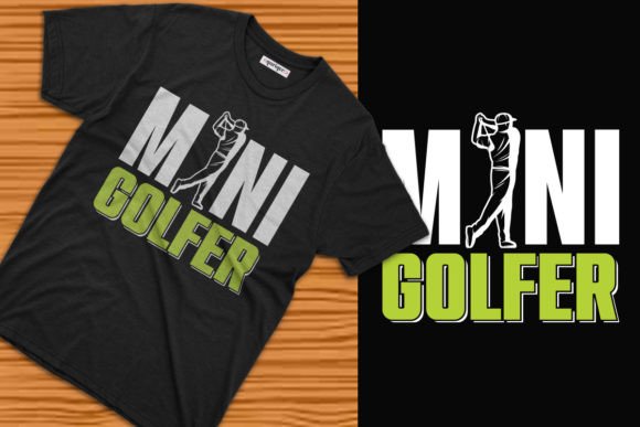 Evaluating the Mini Golfer T-Shirt Design for Print-on-Demand and Personal Projects