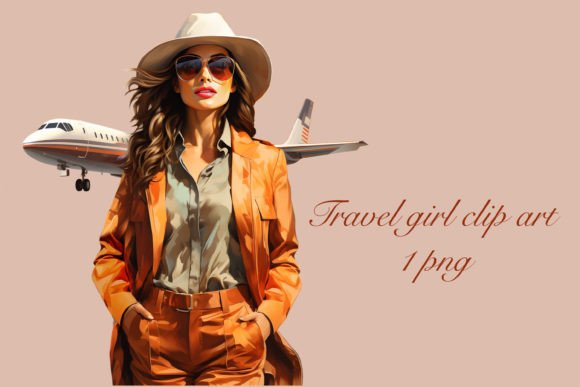 Evaluating Travel Girl Clip Art for Personal and Commercial Creative Projects