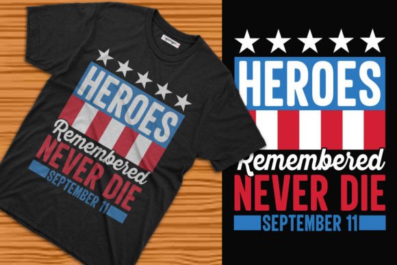 National Heroes Patriot Day Tee Design