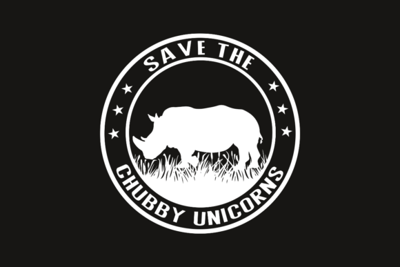 Rhino, Save the Chubby Unicorns: A Digital Asset for Creative Expression