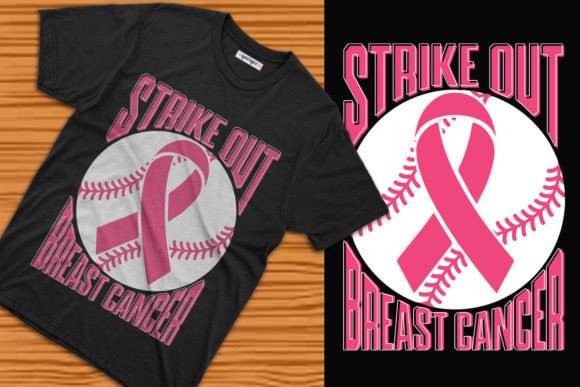 Strike out Breast Cancer T-shirt Design: A Strategic Approach to Awareness and Print-on-Demand Success