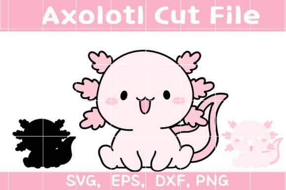 The Axolotl Svg Cricut Silhouette: A Versatile Digital Asset for Creative Projects