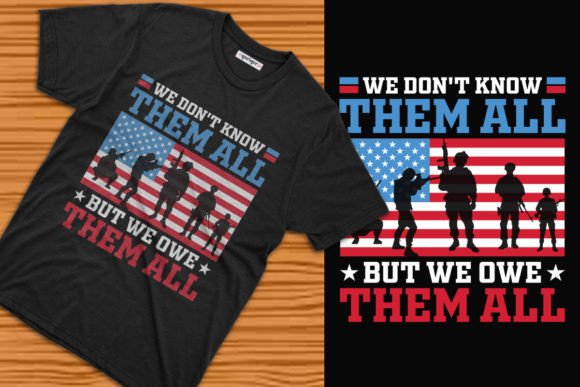 Veterans Day Illustration T-shirt Design